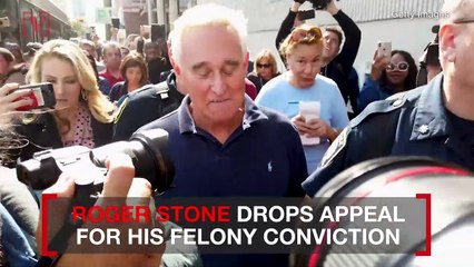 Roger Stone Remains a Convicted Felon as He Drops Appeal