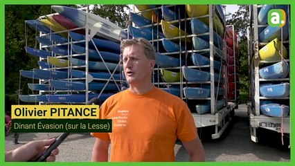 L'Avenir - Semois et Lesse à sec, sale temps pour le loueurs de kayaks