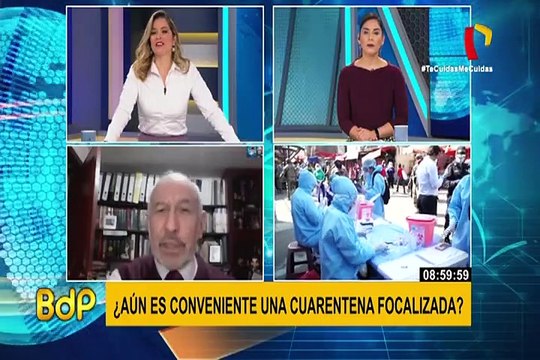 COVID-19 en Perú: Hagamos lo que hagamos nos vamos a seguir infectando , señala Dr. Juan Villena