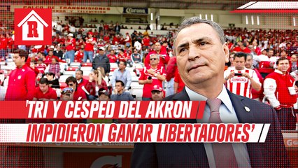 'Tri y césped del Akron impidieron ganar Libertadores en 2010', aseguró Güero Real