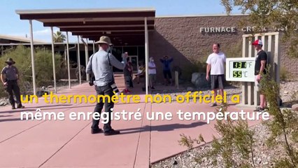 Californie : un record de chaleur enregistré dans la vallée de la Mort