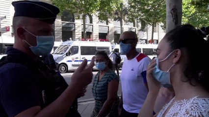 Port du masque: les verbalisations ont commencé dans le département