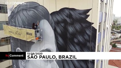 À Sao Paulo, le "street art" pour redonner de l'espoir