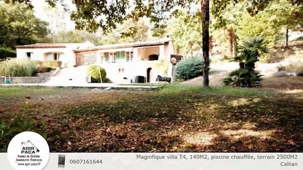 Magnifique villa T4, 140M2, piscine chauffée, terrain 2500M2