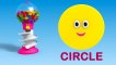 Shapes for Children to Learn with Gumball Machine - Learning Shapes Videos for Children
