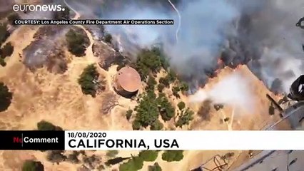 Incendies en Californie, la course contre la montre des pompiers