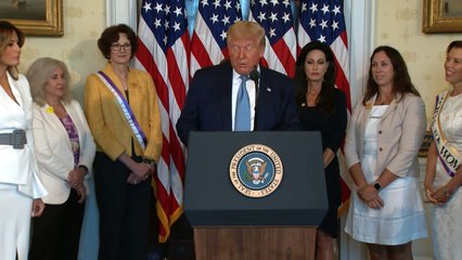 Trump concede indulto a 1ª mulher dos EUA a votar