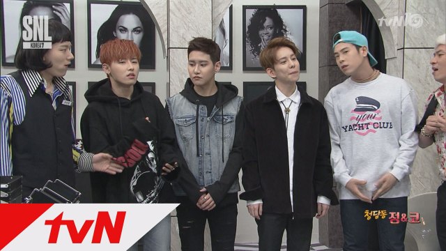 [청담동 정&코] 지코&정상훈, 블락비를 위한 특별 메이크업!