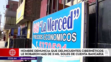 Hombre denuncia que delincuentes cibernéticos le robaron más de 3 mil soles de cuenta bancaria | Primera Edición (HOY)
