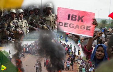 Mali : La vidéo de l’arrestation d’Ibrahima Boubacar Keita et de son premier ministre