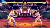 Street Fighter V - R. Mika vs Cammy - Gameplay
