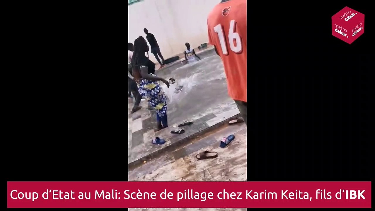 Coup d’Etat au Mali: Scène de pillage chez Karim Keita, fils d’IBK