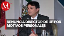 Renuncia director del Instituto de la Judicatura Federal