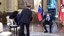 Çavuşoğlu, Venezuela Devlet Başkanı Nicolas Maduro ile görüştü - CARACAS