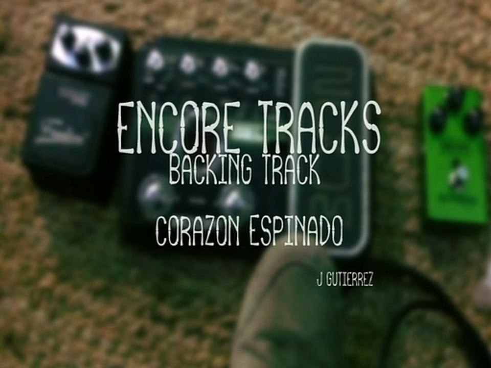 Backing Track Corazon Espinado