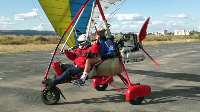 ULM AU DESSUS DE L'ETANG DE THAU A SETE