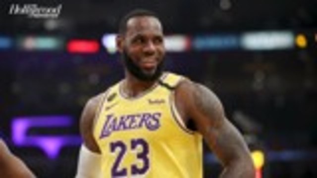 LeBron James Gives Sneak Peek of Tune Squad Uniforms for 'Space Jam: A New Legacy' | THR News