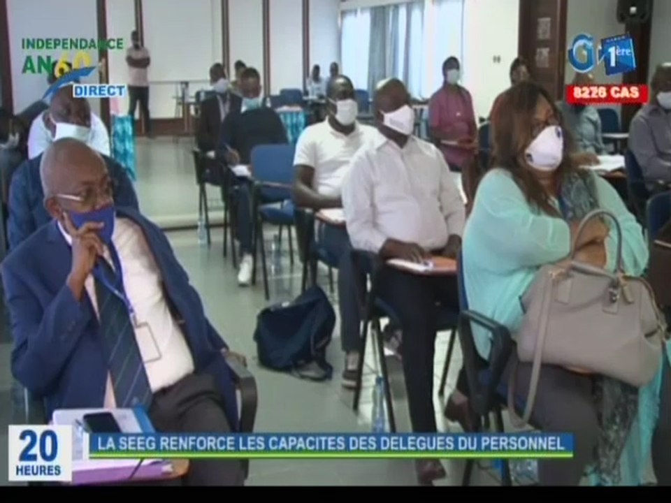 RTG / Séminaire de formation pour renforcer les capacités des délégués du personnel de la société SEEG du Gabon