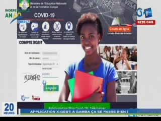 RTG / Mise en route de l’application X-GEST pour le retrait des bulletins de note en vue de respecter les mesures barrières à Gamba
