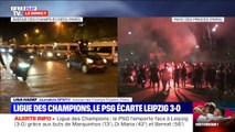 Sacre du psg: les joueurs parisiens sont en route pour le parc des princes pour célébrer leur victoire en ligue des champions