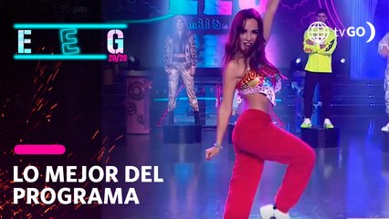 EEG 2020: Rosángela Espinoza impactó con pasos de baile