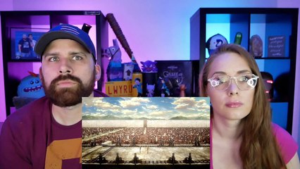 Attack on Titan S1 E14 "Can't Look Into His Eyes Yet: Eve of the Counterattack, " Reaction & Review!