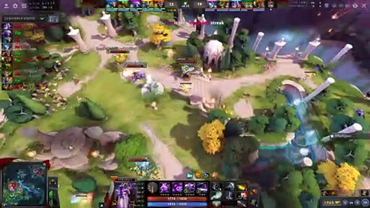 Dota 2 - OMEGA League HellRaisers vs Team Empire OMEGA League Game 2 Last teamfight!
