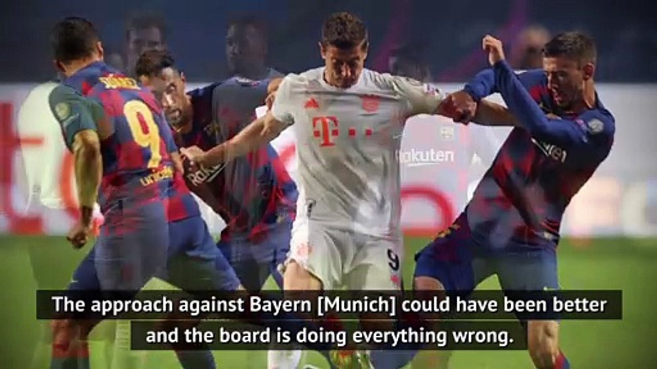 Barca fans divided on Setien sacking but Messi must stay