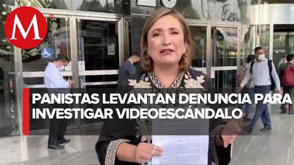 Legisladores del PAN ponen denuncia ante FGR por video sobre presuntos soborno