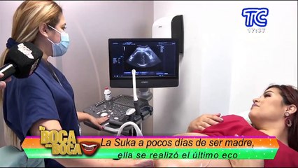 La Suka a pocos días de ser madre: Se realizó el último eco y De Boca en Boca estuvo presente