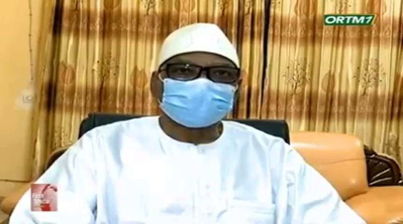 Mali - Le President Ibrahim Boubacar KEITA annonce sa démission sur les ondes de l´ORTM