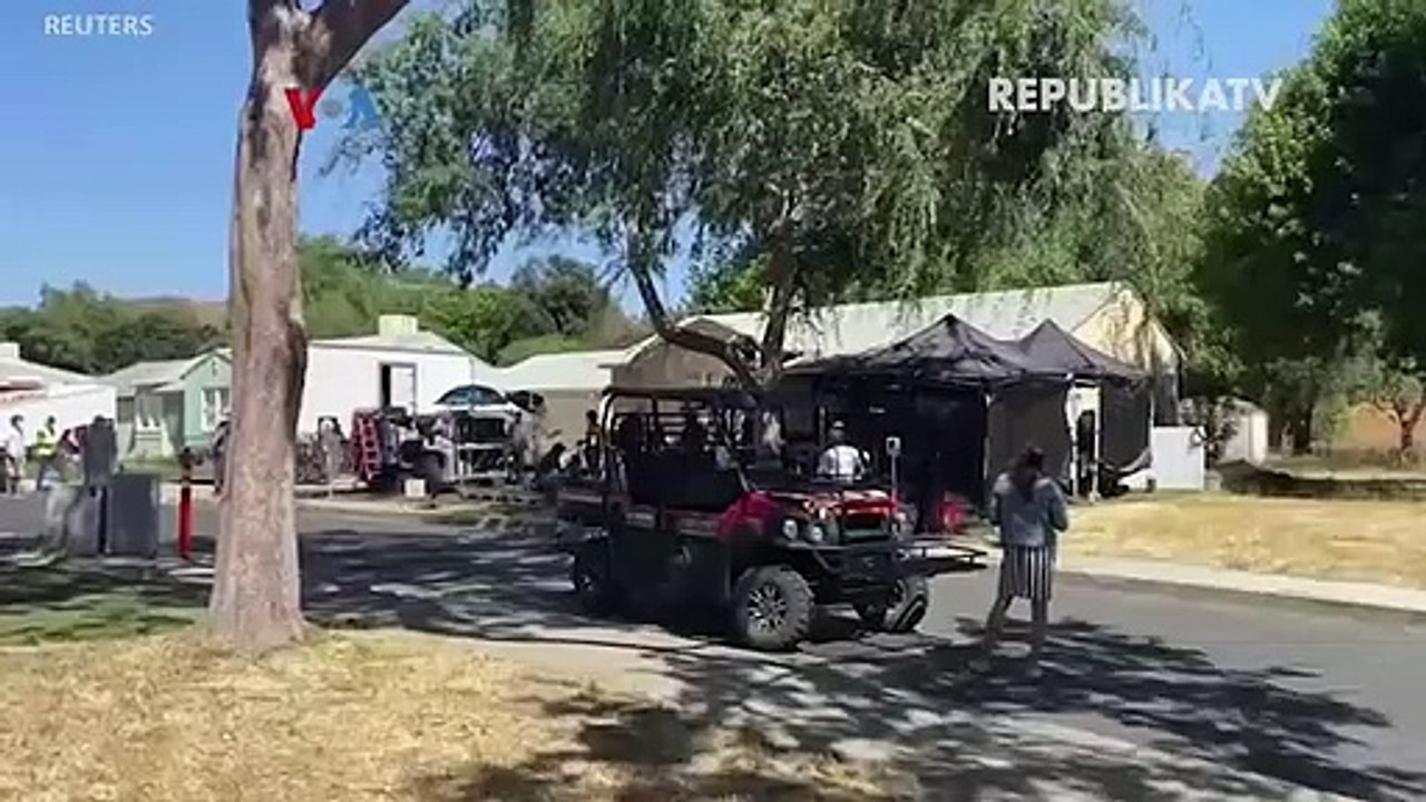 Suasana produksi film sebelum pandemi (ilustrasi)