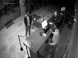 Guy refuses to have his temperature checked, tries to beat the Hotel employee, gets his a** kicked