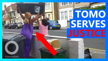 NK Asylum Seeker Abused by Woman in London Over Bins!