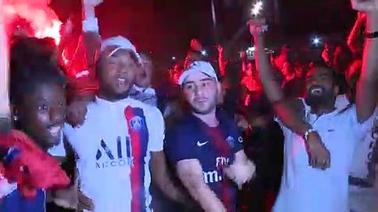 PSG party as side reaches first Champions League final
