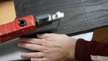 wooden makeup brush holder