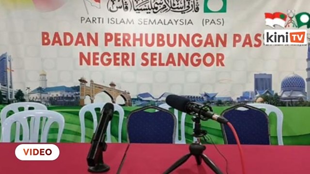 PAS tangguh majlis kepulangan 'tokoh Amanah' lepas live kerusi kosong hampir sejam