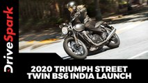 2020 Triumph Street Twin BS6 India Launch