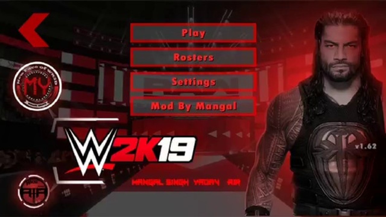 How to download  wwe 2k19 on mobile | wr3d mod wwe2k19 | watch full video so you dont mis any thing......  Link is in describsion..