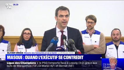 Inutile, recommandé puis obligatoire... Comment le gouvernement a changé de discours sur le port du masque en six mois