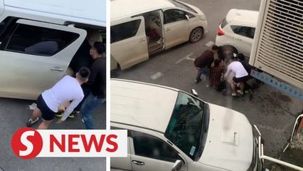 Miri mall abduction caught on handphone; five arrested