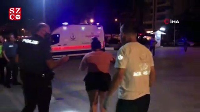 Kuşadası’nda alkollü turist denize atladı ilçeyi ayağa kaldırdı