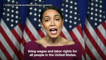 Alexandria Ocasio-Cortez lends her voice for Joe Biden