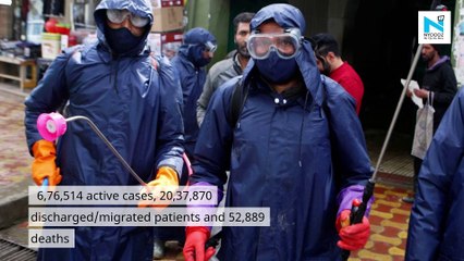 Coronavirus: India records 64,531 new cases and 1,092 deaths in a day