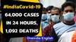 India reports more than 64,000 Covid cases and 1092 deaths in last 24 hours | Oneindia News