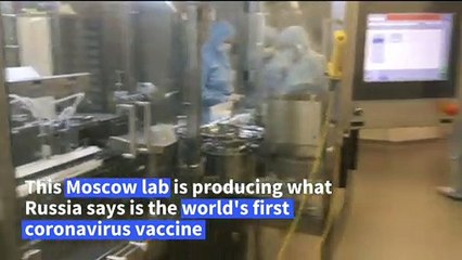 Russia starts production of COVID-19 vaccine in Moscow lab