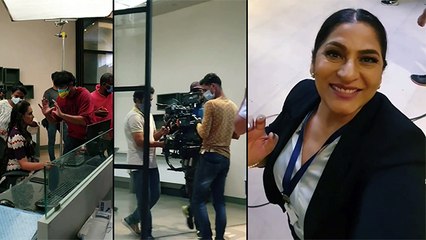 Archana Puran Singh Share Behind The Scenes From Her Upcoming Film The Walk
