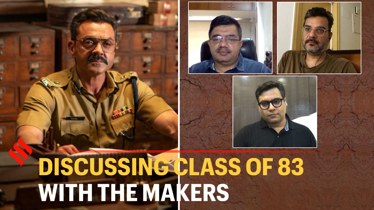 Police is depicted in a positive light in Class of '83: Hussain Zaidi | Netflix India