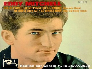 Eddy Mitchell_Oui je t'aime.(1963)karaoke