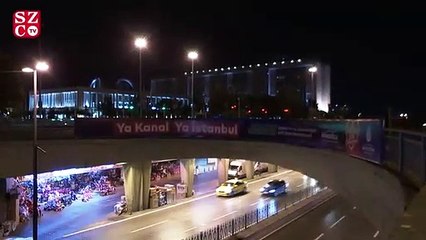 İBB'nin "Ya Kanal Ya İstanbul" afişleri polis tarafından söküldü